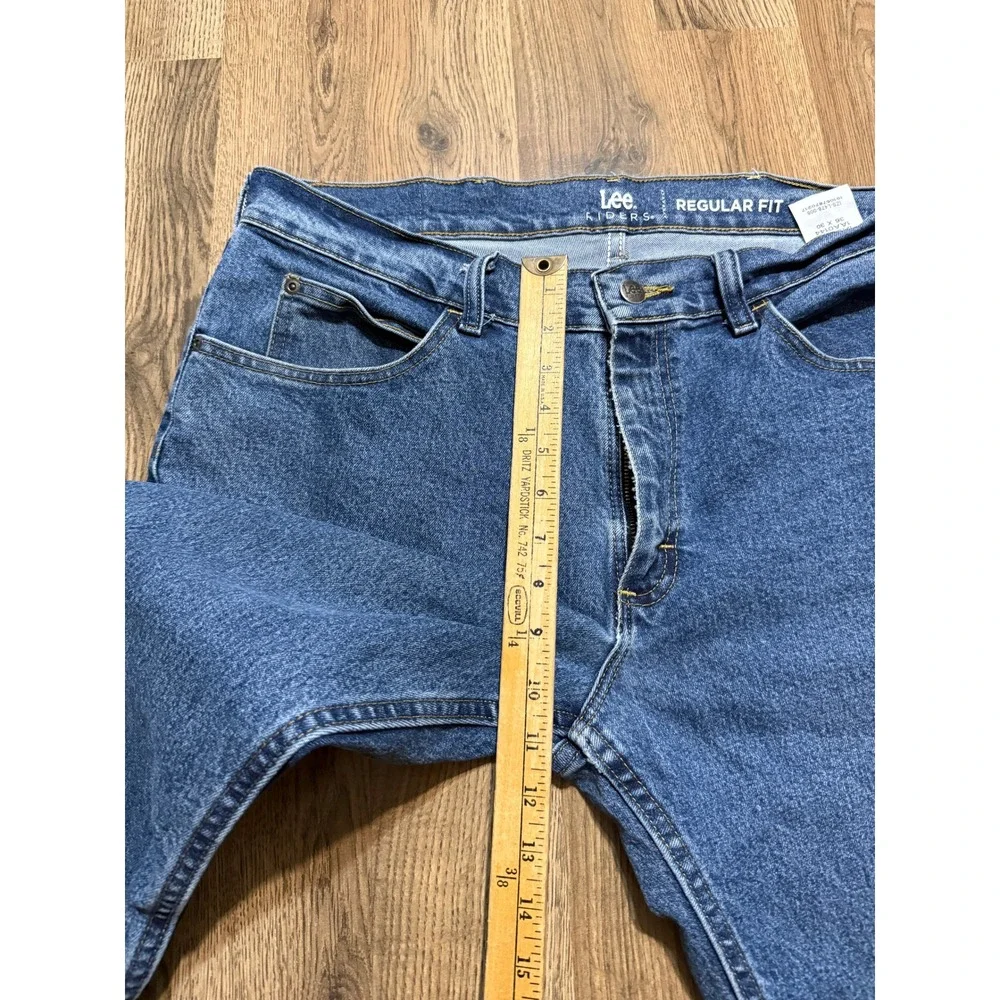 Lee Riders Jeans Mens 36x30 Blue Adult Regular Fit Denim Pants Excellent
